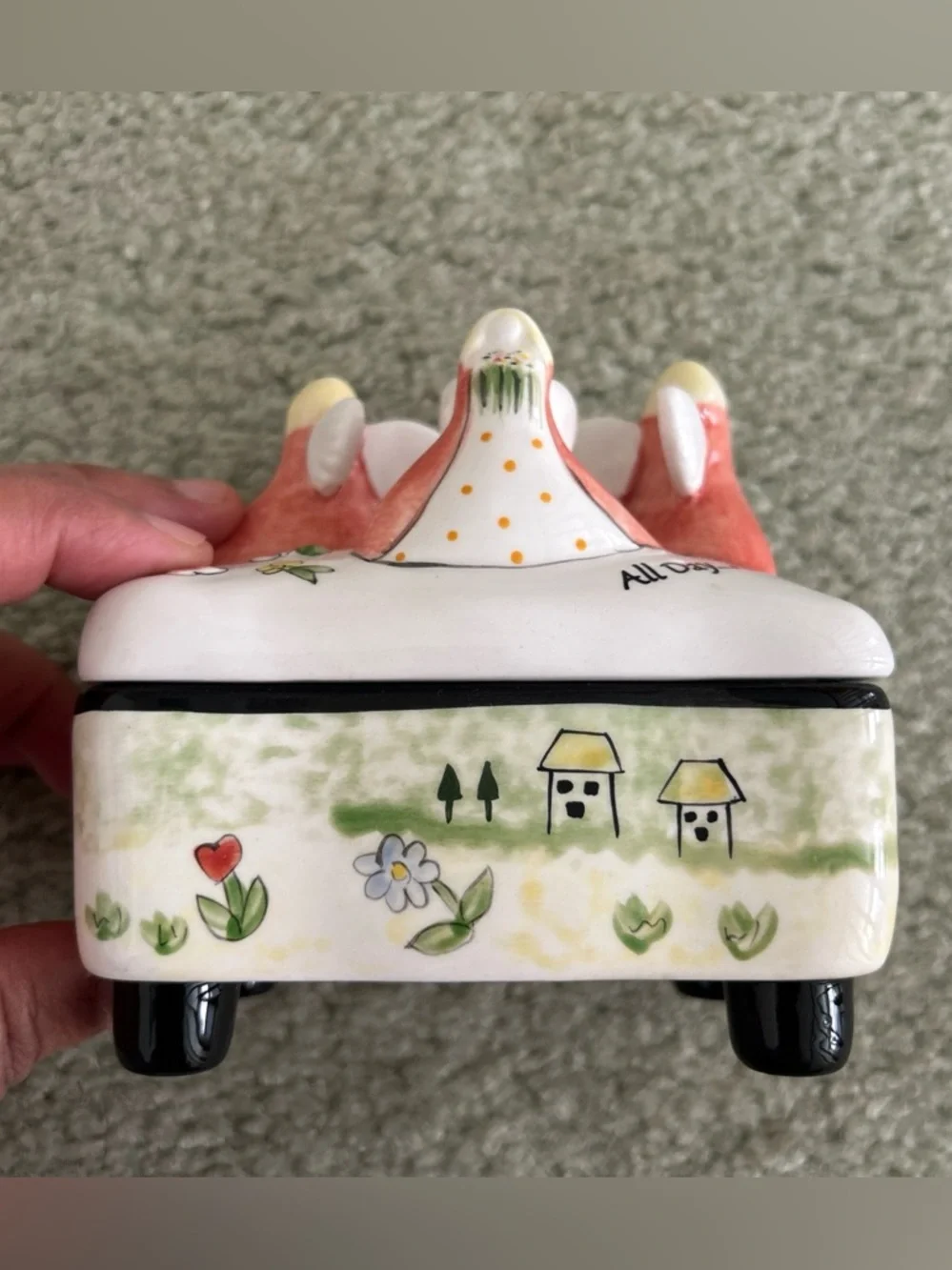 Porcelain Trinket Box